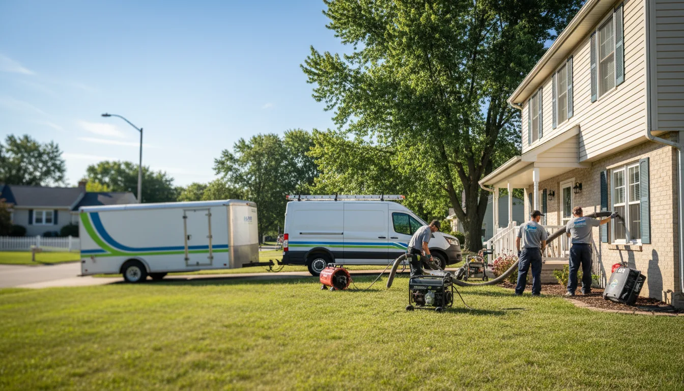 Flooded Basement Restoration And Cleanup With Repair in Potosi, WI near me